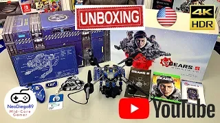 Gears 5 Jack Drone Collector's Edition Xbox One Unboxing (English)