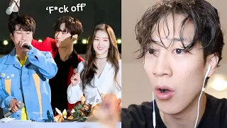 Male K-pop Idols LOOKING AFTER Female K-pop Idols