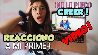 REACCIONANDO A MI PRIMER VIDEO!! #QuedateEnCasa / NatalyPop