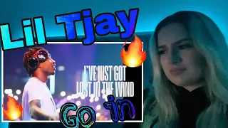 Lil Tjay - Go In ( Lyric Video) - REACTION !!!