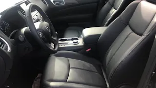 2019 Pathfinder Platinum Interior