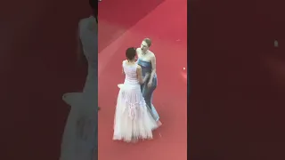 Hunter Schafer and Margaret Qualley on the red carpet at Cannes #cannes2024 #shorts