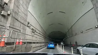Driving Tour Lincoln Tunnel - New Jersey to New York City