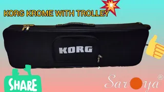 KORG KROME Attachi Case WITH TROLLEY