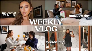 WEEKLY VLOG | weekends in london, digital detoxes & THE END OF 75 HARD WOO!!! 🎉