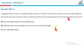 R25 - Inventories MCQs