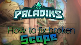 Paladins | Can't move scope bug fix