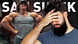 Does SAM SULEK know how to TRAIN? (Sport Scientist Reacts to Sam Sulek: 'Fall Cut Day 1 - Legs')