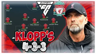 Replicate Jurgen Klopp's Liverpool Tactics in FC24