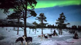 Aurora Borealis Kiruna in Swedish Lapland