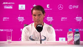 'No idea' - Nadal unsure about playing French Open｜Roland-Garros｜Tennis｜De Minaur