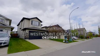 Tour This Beautiful Family Home In The Heart of Okotoks Alberta! | 5 Beds | Backing Onto Green Space