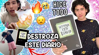 Hice TODO el DESTROZA ESTE DIARIO 😈😳 *Extremo* | Leo Study