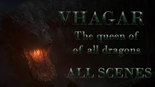 Vhagar The Queen of All Dragons ALL SCENES House of the Dragon Season 1
