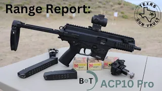 Range Report: B&T APC10 Pro (10mm Pistol)