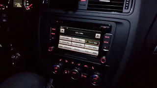 VW Jetta активация камеры заднего вида