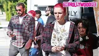 Ben Affleck's Daughter Seraphina Debuts New Pink Buzz Cut While Out With Jennifer Lopez's Daughter