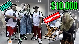 I BOUGHT A $10,000 LOUIS VUITTON X SUPREME JACKET! (MOMS REACTION)