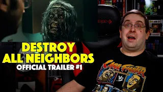 REACTION! Destroy All Neighbors Trailer #1 - Jonah Ray Rodrigues, Alex Winter Movie 2024