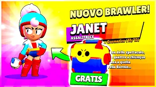 😱 TROVO JANET in una BOX GRATIS! | Brawl Stars ITA