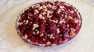 СВЕКОЛЬНАЯ ИКРА - ПРОСТО ПАЛЬЧИКИ ОБЛИЖЕШЬ!!! Beet Salad Recipe! PANCAR SALATASI/ CUGUNDUR SALATI!