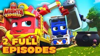 2 FULL EPISODES! 🚂 Mighty Express SEASON 3 🚂 - Mighty Express Official