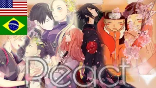 ✨ NARUTO E AMIGOS REAGINDO A SEUS FUTUROS FILHOS✨//sasusaku,naruhina, shikatema, inosai