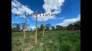 Aeolian Flutes at Dilston Physic Garden