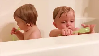 CUTE  TWIN SIBLING FUNNY VIDEOS