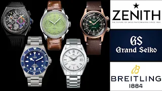 ЛУЧШИЕ ЧАСОВЫЕ БРЕНДЫ 2021 (GRAND SEIKO, BREITLING, ZENITH...)