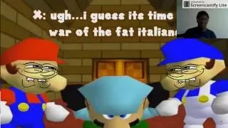 Awesome reacts to SM64 War Of The Fat Italians 2016 from Smg4