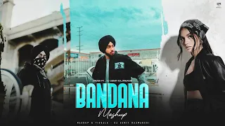 Bandana Mashup - Shubh | Munde Hood Vich | DJ Sumit Rajwanshi | Shubh Mashup 2024 |SR Music Official