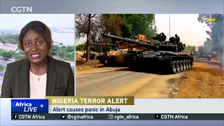 Panic in the Nigerian capital Abuja after terror alert