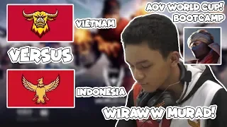 Akhirnya Wiraww Make MURAD! Indonesia VS Vietnam Match 2! AWC Bootcamp