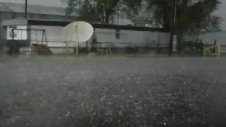 Hail storm in Texas - Midland april 11th 2009