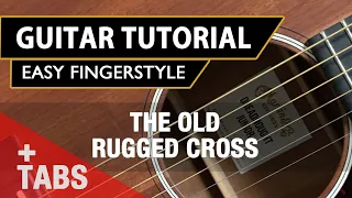 The Old Rugged Cross | Hymn | Easy Fingerstyle Guitar Worship Tutorial with Tabs