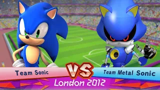 Mario & Sonic at the London 2012 Olympic Games - Sonic/Tails Vs. Metal Sonic/Dr. Eggman