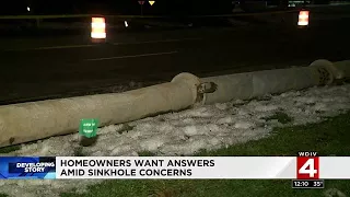 Massive sinkhole leads to big problems, frustrated homeowners