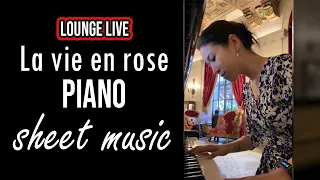 La Vie en Rose Piano with Sheet Music by Sangah Noona