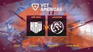 KRÜ Esports x Leviatán Esports (Mapa 2: Icebox) | VCT Americas