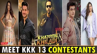Khatron Ke Khiladi 13 Top 14 Confirmed Contestants | Khatron Ke Khiladi 2023 | Rohit Shetty | KKK 13