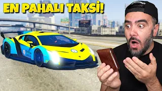 DÜNYANIN EN PAHALI TAKSI'SINE BINDIM CÜZDANIMI ALDI - GTA 5 MODS