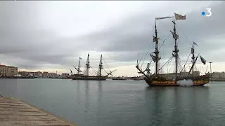 L 'Hermione en escale a Sète : une page spéciale