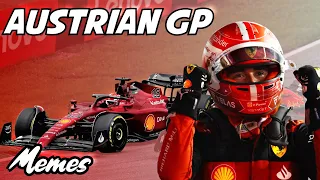 F1 2022 Austrian Grand Prix being a meme