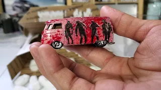 The Money Pit Gasser Custom Hot Wheels + Sick VW T1