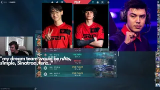 Sick talks about his Dream Team with Sinatraa, Tenz, S1mple and nAts