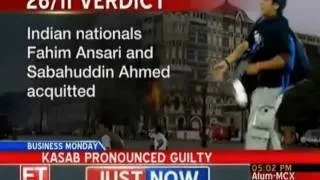 26/11 case: Kasab held guilty, co-accused acquitted