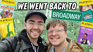 VLOG: we went back to Broadway! | New York theatre and travel vlog part 1