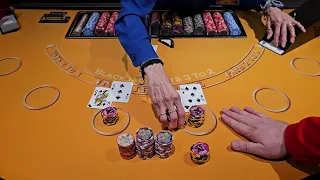 Playing High Limit Black Jack At PEPERMILL Casino