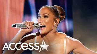 Jennifer Lopez Belts 'On My Way' From 'Marry Me' at 2021 AMAs